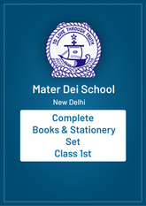 All Optional Mater Dei School | New Delhi | Complete Books & Stationery Set | Class 1 | 2025 | (Copy)